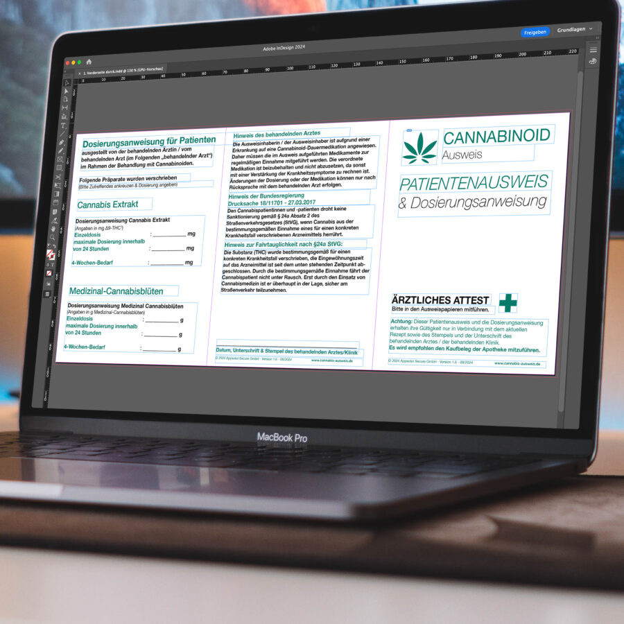 2x Cannabis Ausweis personalisiert (individuell bedruckt) – Bild 2